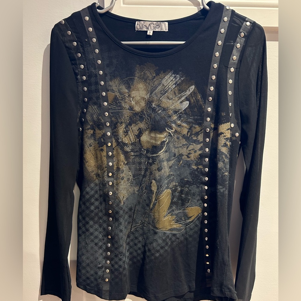 Oxygen black shirt